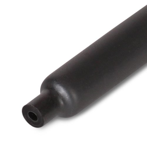 Термоусадка КВТ ТТК-(3:1) 50/17 черная, клеевая (начальный ⌀50мм, после усадки ⌀17мм) картинка